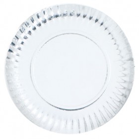 Сребърна подложка "BRIK" - Ø38см 